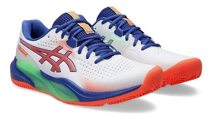Asics Tenis Pádel Gel-Challenger 15 PDL White/Vivid Coral
