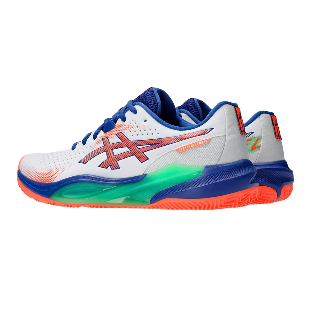 Asics Tenis Pádel Gel-Challenger 15 PDL White/Vivid Coral