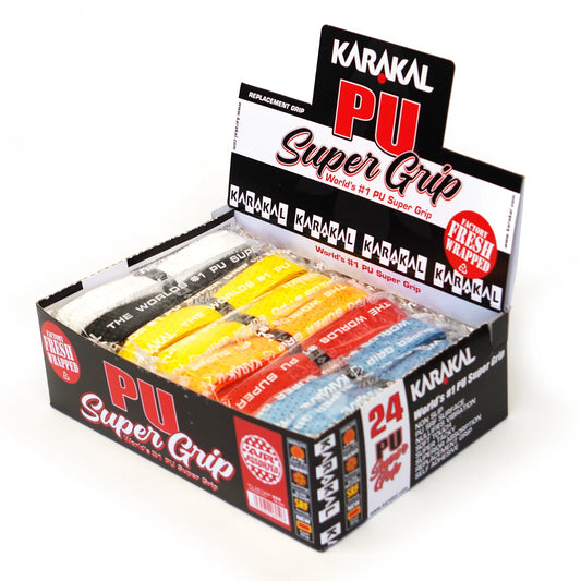 Karakal PU Super Grip Colors 24 pzs