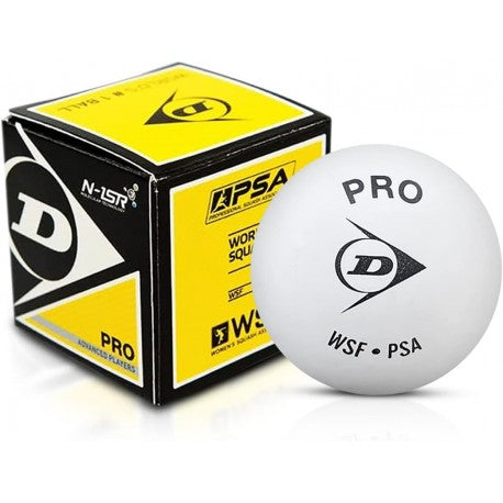 Dunlop Pelota Blanca un Punto Verde